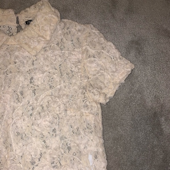 Zara floral blouse - Picture 3 of 5